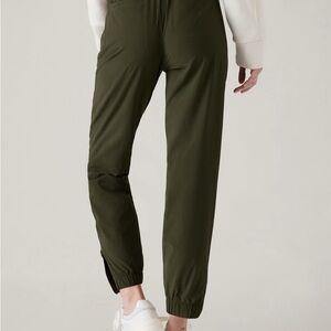 Athleta Olive Green Women's Jogger Pants- 6T